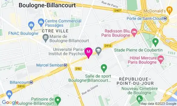 Localisation Restaurant  Au Bon Vigneron