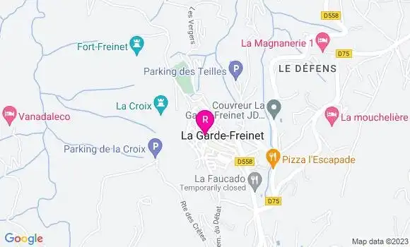 Localisation Restaurant  La Claire Fontaine