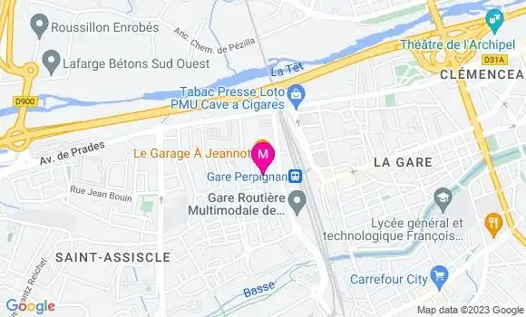 Localisation Le Restaurant Jean