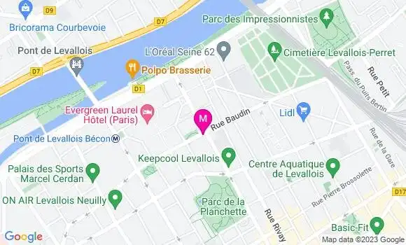 Localisation Restaurant  L