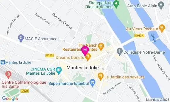 Localisation Restaurant  Le Manhattan