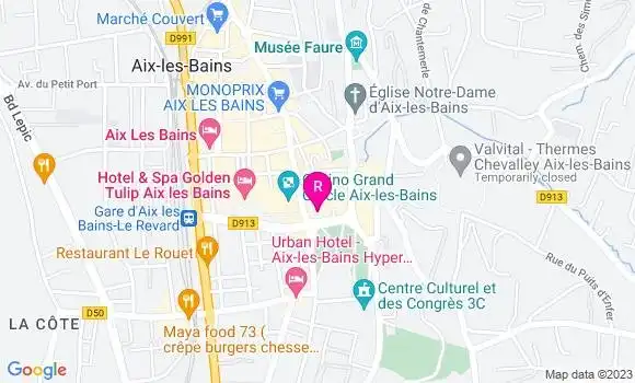 Localisation Restaurant Grill L