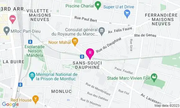 Localisation Restaurant  Divine Cafe
