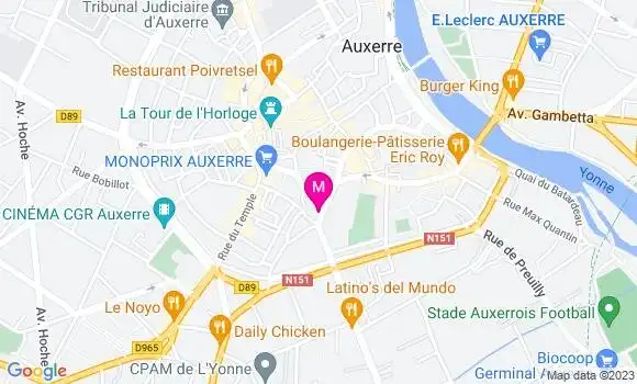 Localisation Restaurant Marocain Chez Momo