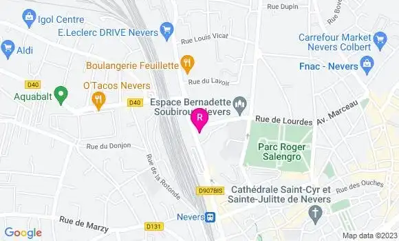 Localisation Restaurant  La Petite Récré