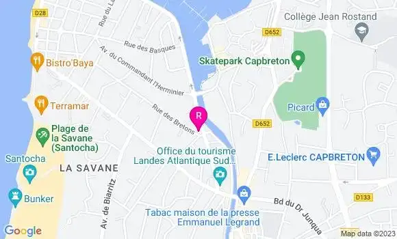 Localisation Restaurant  Mb