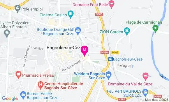 Localisation Restaurant  La Bourse