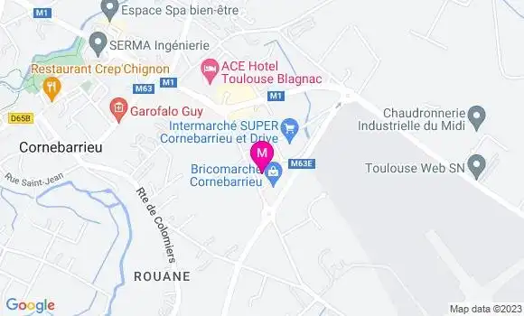 Localisation Restaurant  Les Sarments