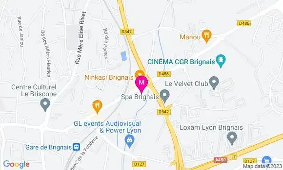 Localisation Bistrot Bistro Gusto