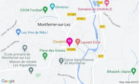 Localisation Restaurant  Le Cygory