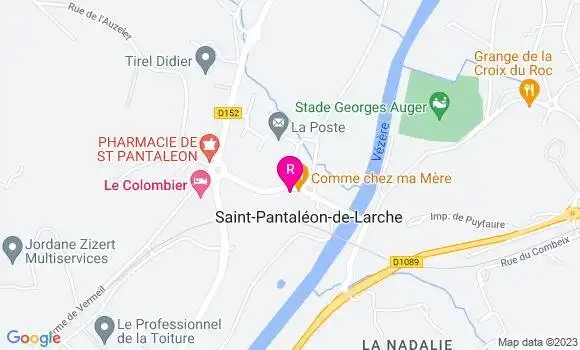 Localisation Restaurant  Comme Chez Ma Mère