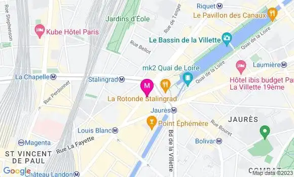 Localisation Restaurant Bar La Guincheuse