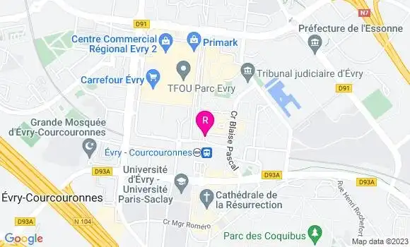 Localisation Restaurant Turc Bosphore