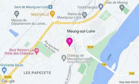 Localisation Crêperie Creperie les Hortensyas