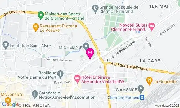 Localisation Restaurant  Le Choucas