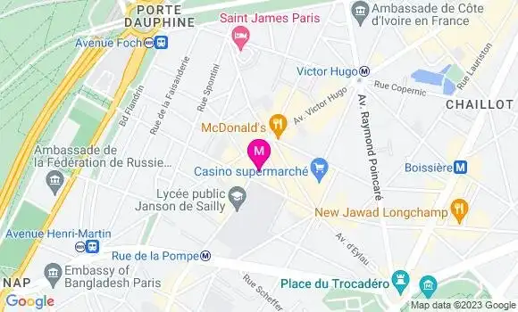 Localisation Restaurant  Le 120