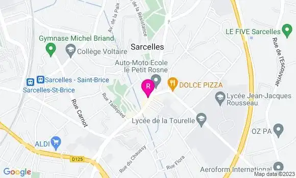 Localisation Restaurant  Au Perroquet