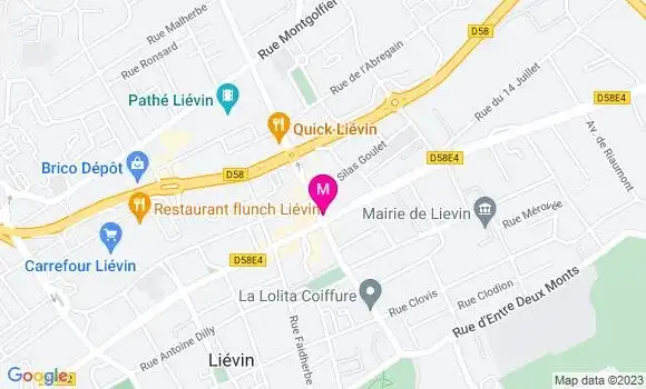 Localisation Restaurant Bar Le Select