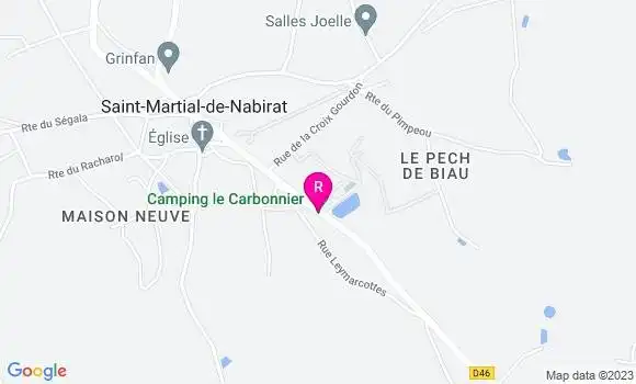Localisation Restaurant  Le Carbonnier