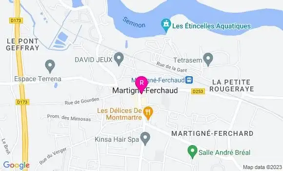 Localisation Restaurant Bar Bar du Commerce
