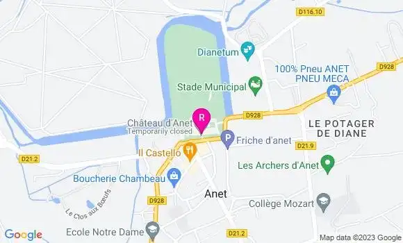 Localisation Restaurant  Le Manoir d