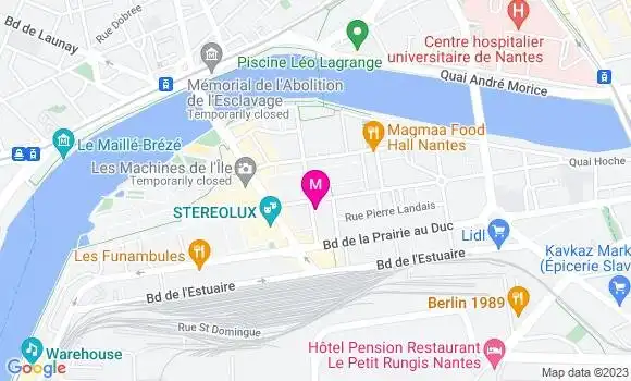 Localisation Restaurant  Insula