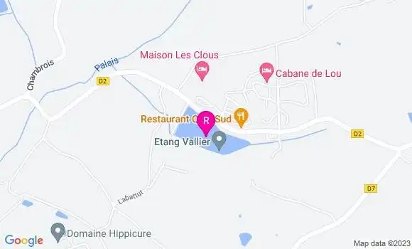 Localisation Restaurant  Quai Sud
