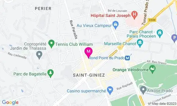 Localisation Restaurant Italien Le Gran Café