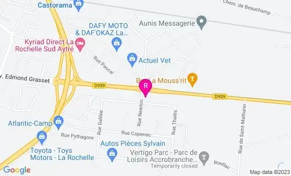 Localisation Restaurant  Au P