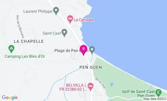 Localisation Restaurant  Le Biniou