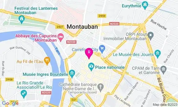 Localisation Restaurant  Le Refuge