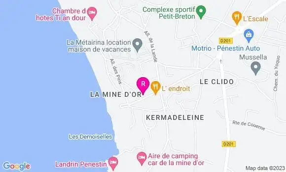 Localisation Restaurant  L