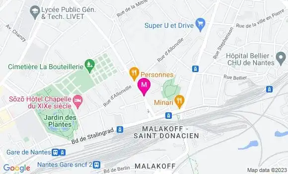 Localisation Restaurant Vietnamien Mai Lan