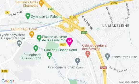 Localisation Restaurant  La Pose Dejeuner