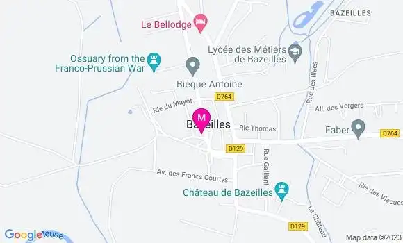 Localisation Restaurant  Au P