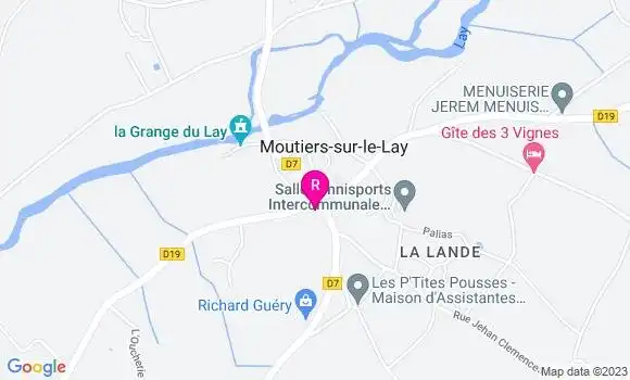 Localisation Restaurant  Relais des Quatres Routes