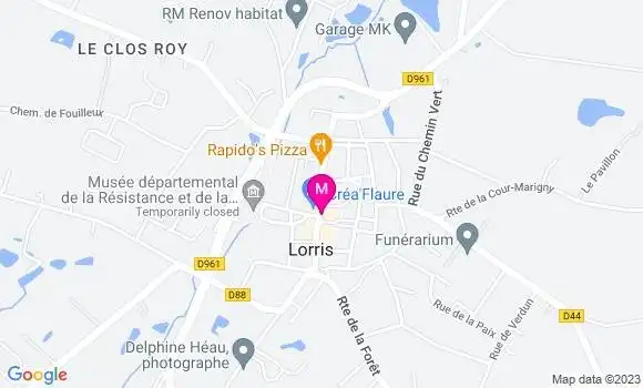 Localisation Lorris Kebab