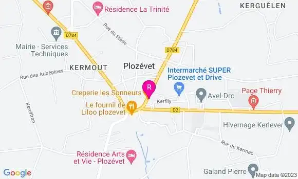 Localisation Crêperie Creperie les Sonneurs