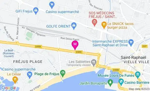 Localisation Restaurant  Tour de Pizz