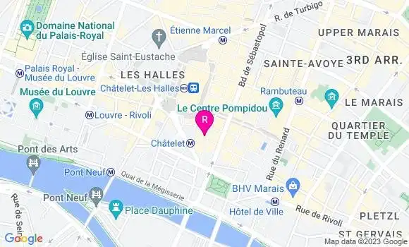Localisation Arena Café