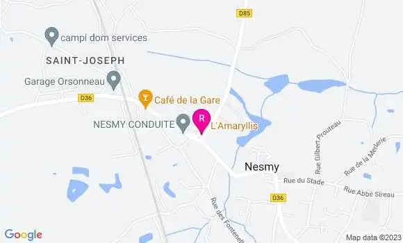 Localisation Restaurant  L