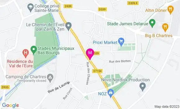 Localisation Restaurant  L