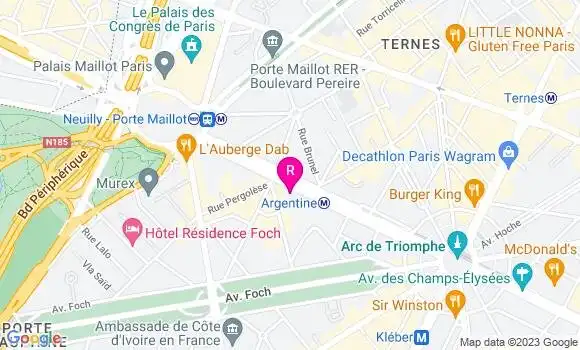 Localisation Restaurant  Cafe 55