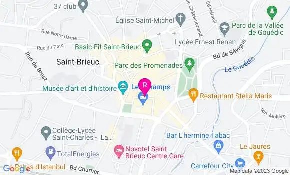 Localisation Restaurant  L