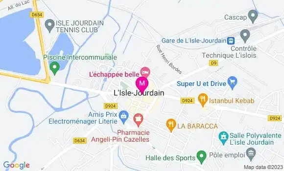 Localisation Restaurant  Le Joug