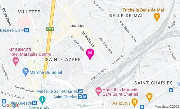 Localisation Restaurant  Les Terrasses de Moroni