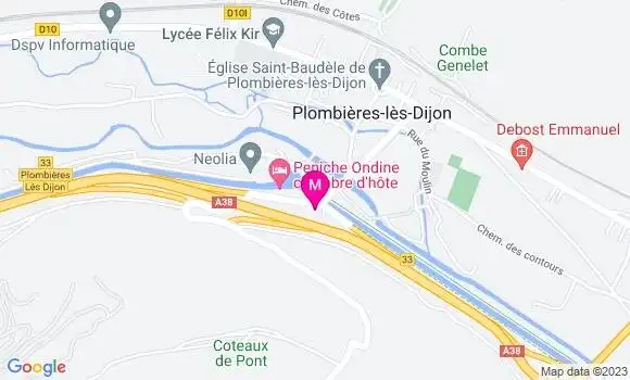 Localisation Restaurant  Le Plaisancia