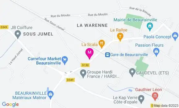 Localisation Restaurant  Le Belrem