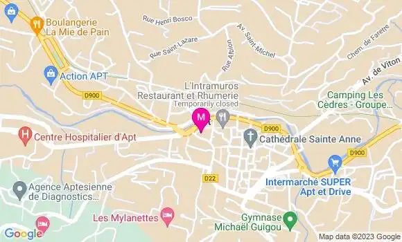 Localisation Restaurant  Les P