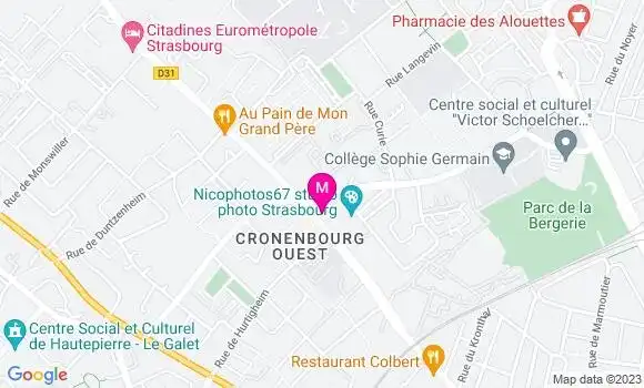 Localisation Restaurant Chinois La Villa d